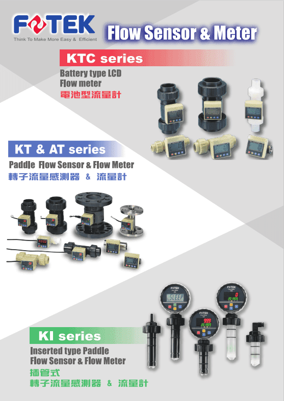Medidores de flujo (KT, KI & At)